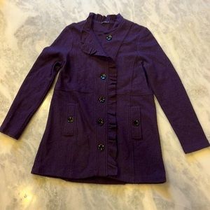 J McLaughlin, long sweater, coat size M